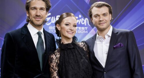 Nikolaj Koppel, Pilou Asbæk y Lise Rønne presentarán eurovisión 2014.