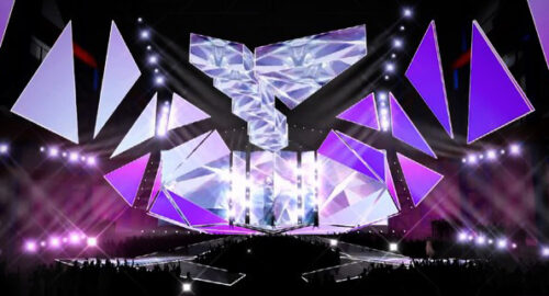 JESC 2014: Empieza la construcción del escenario.