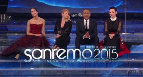 Italia: hoy segunda gala de Sanremo 2015