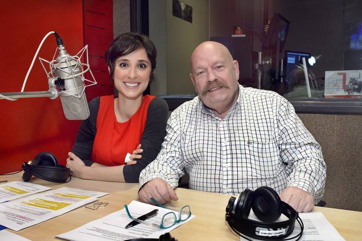 José María Íñigo y Julia Varela Comentaristas de TVE en Eurovisión 2015