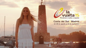 España: Spot de Edurne para la Vuelta Ciclista a España!