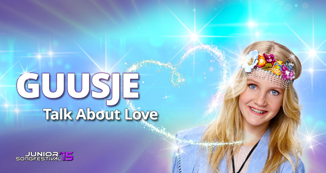 Presentada “Talk About Love” la versión final de Guusje para el Junior SongFestival 2015