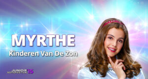 Presentada “Kinderen Van De Zon” la versión final de Myrthe para el Junior SongFestival 2015