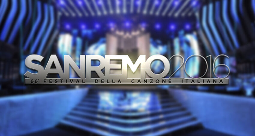 Así será el escenario de Sanremo 2016