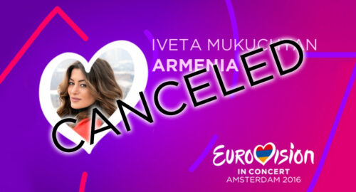 La delegación de Armenia suspende su participación en Eurovision In Concert