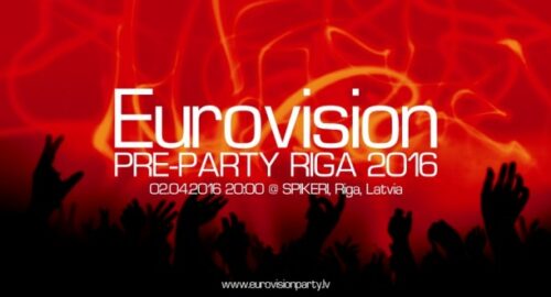 Esta tarde se celebra el “Eurovision PreParty Riga 2016” con la actuación de Barei entre otros
