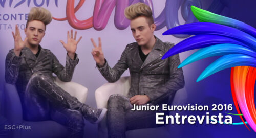 Entrevista exclusiva con Jedward, jurado profesional de Eurovisión Junior 2016