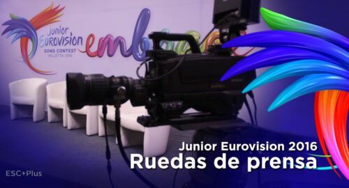 Disfruta de la ruedas de prensa de esta jornada en Eurovisión Junior 2016