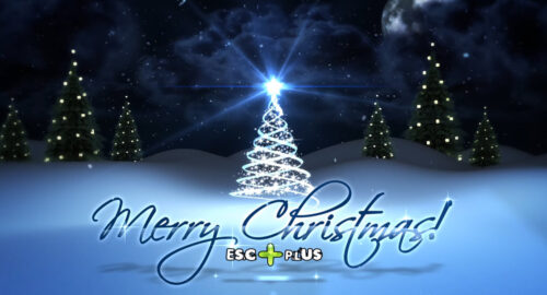 ESC+Plus os desea Feliz Navidad