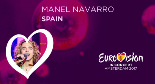 Manel Navarro estará presente en Eurovision In Concert 2017
