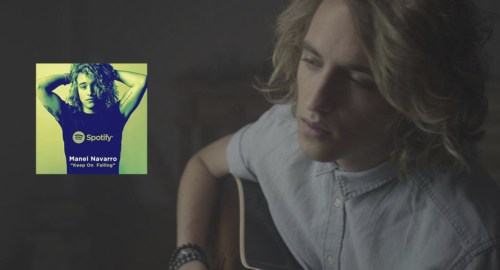 Manel Navarro publica el Videoclip de su último sencillo «Keep On Falling»