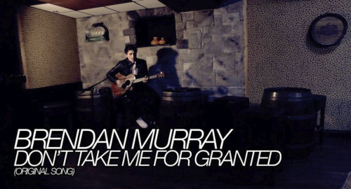 Brendan Murray publica el vídeo de «Don’t Take Me For Granted»