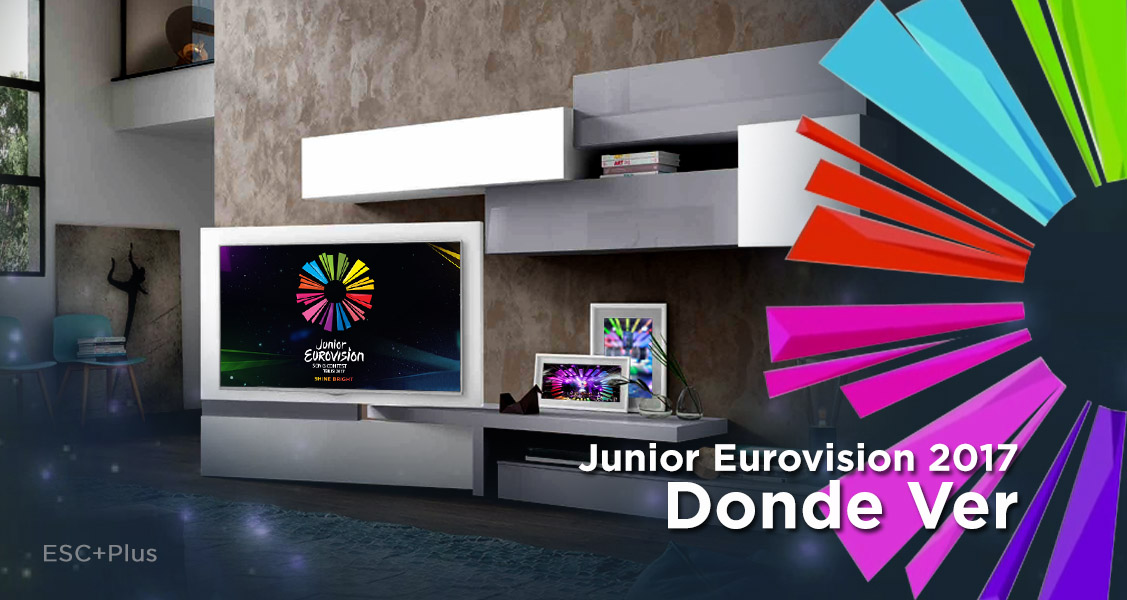 ¿Dónde ver Eurovisión Junior 2017 esta tarde? ¡Con enlaces!