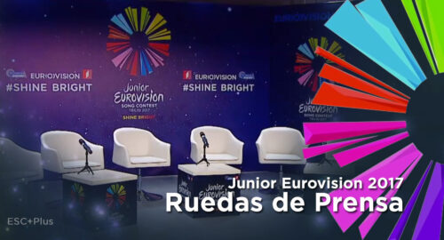 Disfruta de las últimas ruedas de prensa de Eurovision Junior 2017