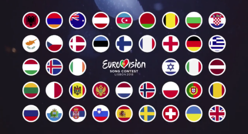 La RTP da a conocer la lista oficial de participantes para Eurovisión 2018
