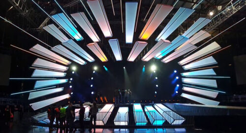 Termina la construcción del escenario de Eurovisión Junior 2017