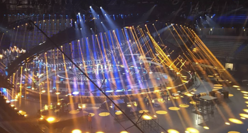 Filtradas las primeras imágenes del escenario de Eurovisión 2018 en acción