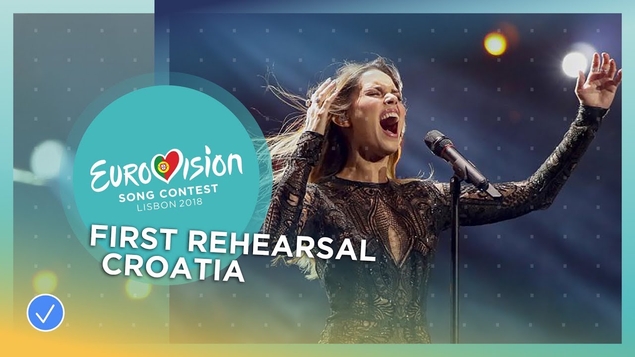 Vídeo: Primer ensayo de Croacia (Franka – Crazy)