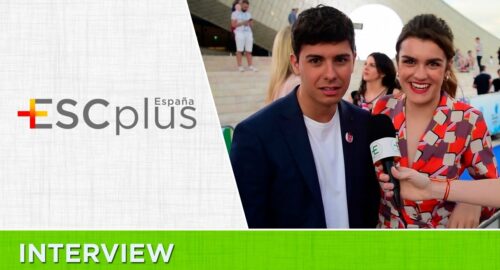 Entrevista: Alfred y Amaia hablan con ESCplus en la Blue Carpet