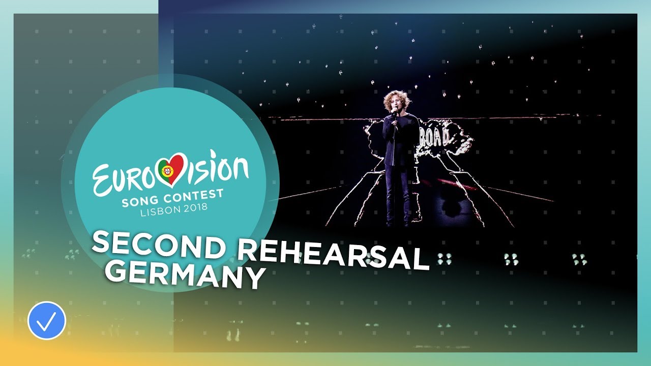 Vídeo: Segundo ensayo de Alemania (Michael Schulte – You let me walk alone)