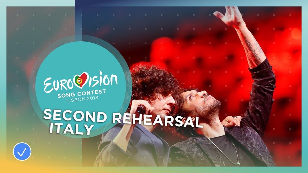 Vídeo: Segundo ensayo de Italia (Ermal Meta & Fabrizio Moro – Non mi avete fatto niente)