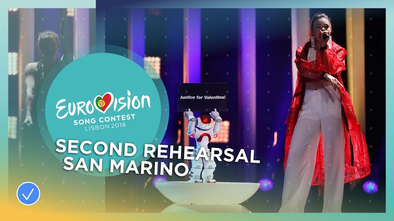 Vídeo: Segundo ensayo de San Marino (Jessika feat. Jenifer Brening – Who we are)