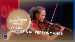 España: Recuerda la actuación de Sara Valencia en la semifinal del Festival de Eurovisión de Jóvenes Músicos 2018