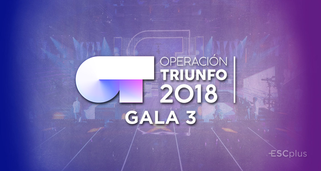 Esta noche tienes una cita en TVE con la Gala 3 de Operación Triunfo 2018