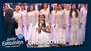 Ucrania: Darina Krasnovetska interpreta «Say Love» acompañada de un coro