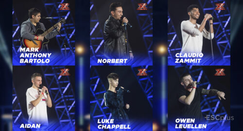 ¡Boys Boys! Descubre las 6 voces masculinas que concursarán en los shows en directo de X Factor Malta