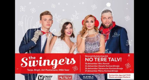 Algunos de los últimos representantes de Estonia en Eurovisión colaboran en un medley navideño para desearnos felices fiestas