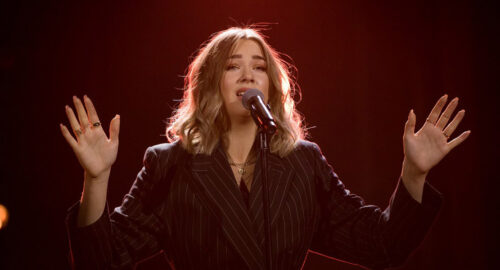 Kristin Husøy gana la Tercera Semifinal del Melodi Grand Prix 2020 con su canción «Pray for me»