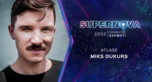 Miks Dukurs (Supernova 2020): “Escribí mi canción en el maletero de un coche mientras viajaba hacia Alemania”.