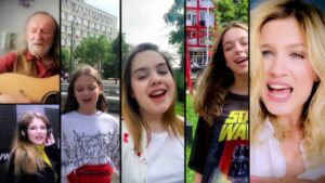 Los antiguos representantes de Serbia en Eurovisión Junior unen sus voces ante la adversidad en una esperanzadora canción titulada «S one strane duge (Al Otro Lado Del Arcoiris)»
