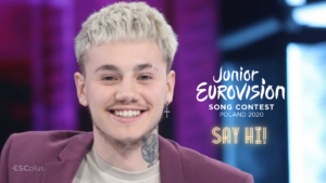 Hugo Cobo y Vicky Gómez (OT) participan en la grabación de la campaña antibullying «#SayHi» de la UER para Eurovisión Junior 2020