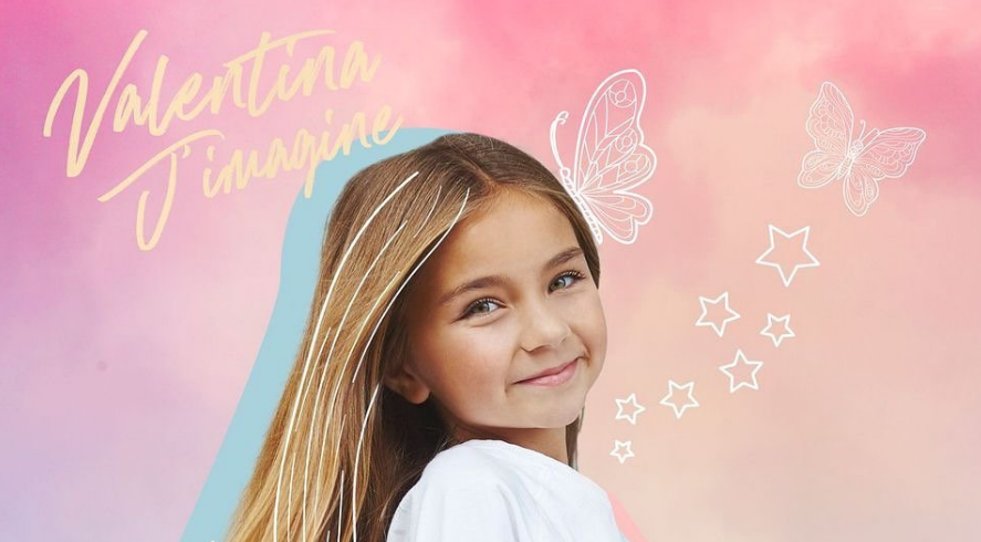Ya puedes escuchar “J’imagine”, la canción con la que Valentina representará a Francia en Eurovisión Junior 2020