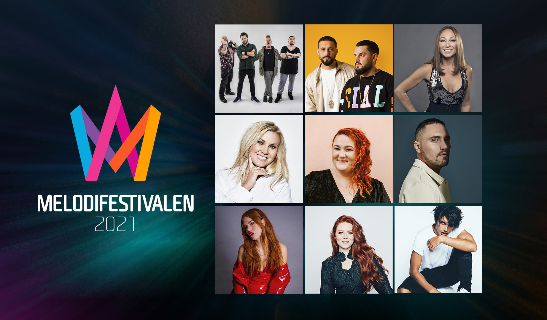 Suecia: conoce a los nuevos concursantes del Melodifestivalen 2021