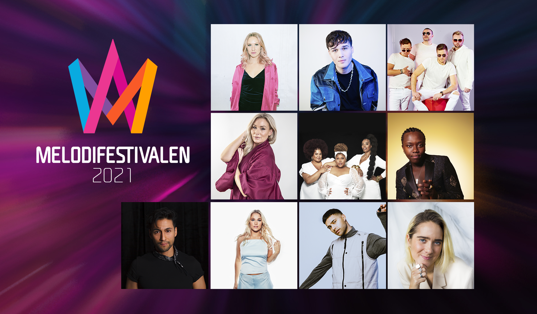 Suecia: conoce la alineación completa del Melodifestivalen 2021