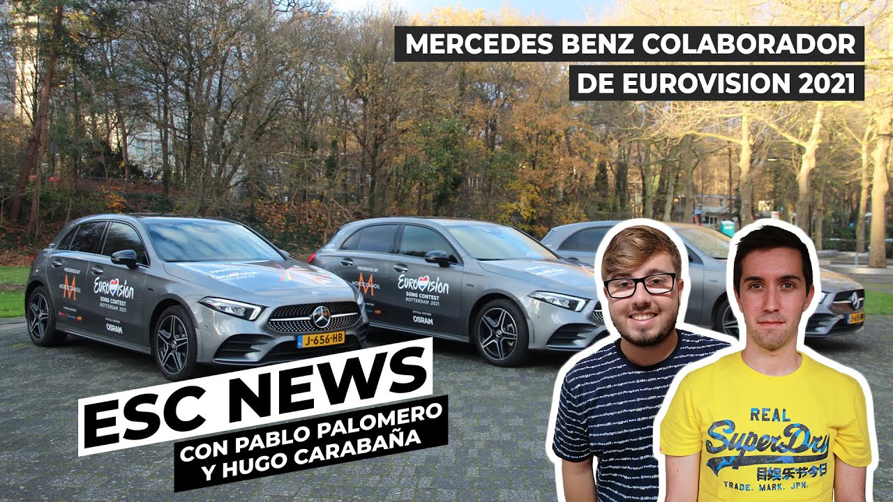 MERCEDES BENZ colaborará en EUROVISIÓN 2021 | ESCNews 3×14