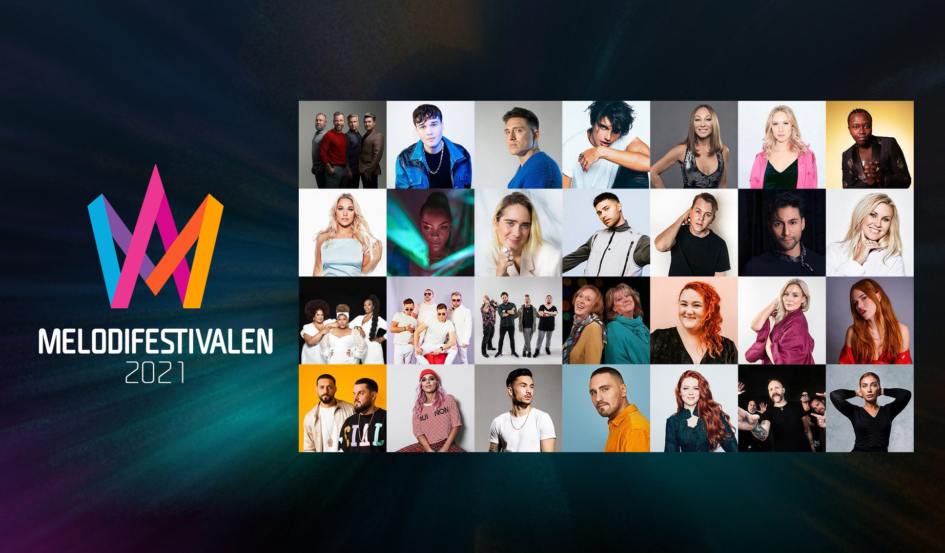 Presentado el orden de actuación del Melodifestivalen 2021