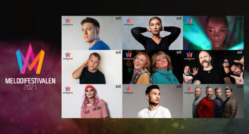 Suecia: anunciados los 9 primeros participantes del Melodifestivalen 2021