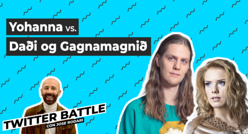 Yohanna vs Daði og Gagnamagnið – DUELO de la fría Islandia: Twitter Battle (3×18)