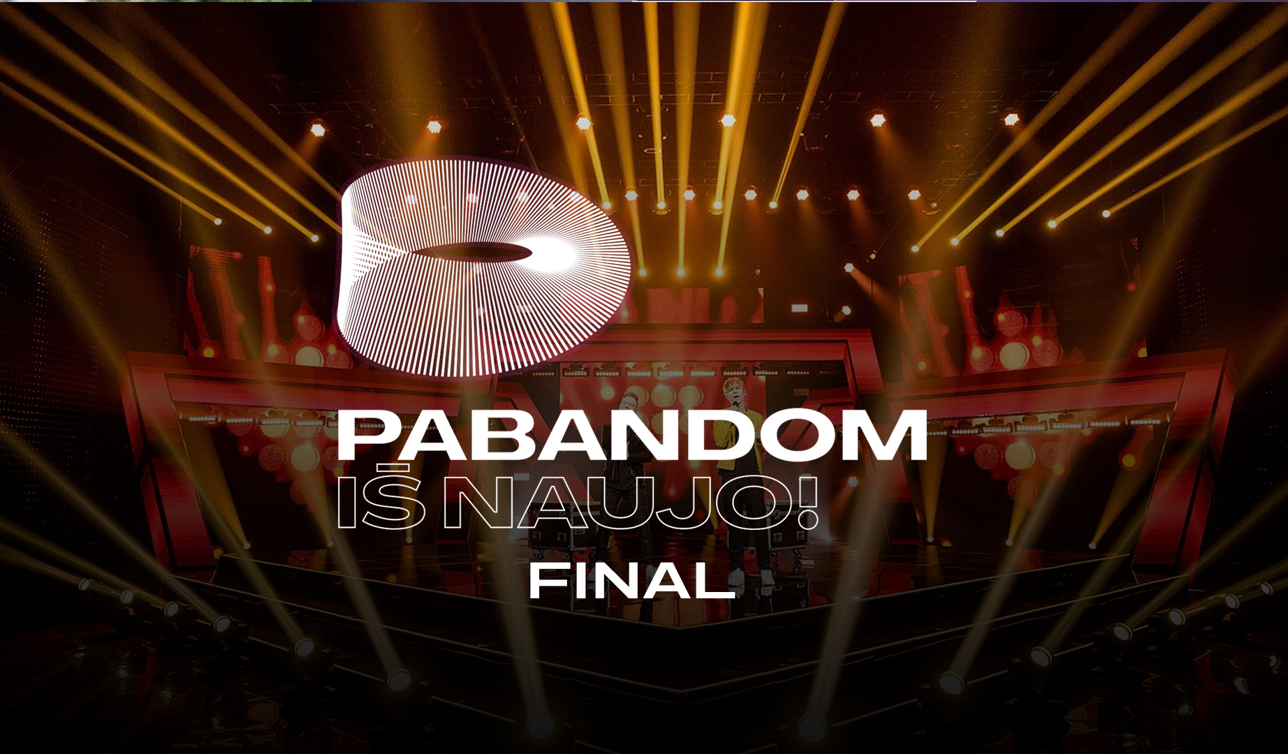Esta noche Gran Final del Pabandom Iš Naujo 2021
