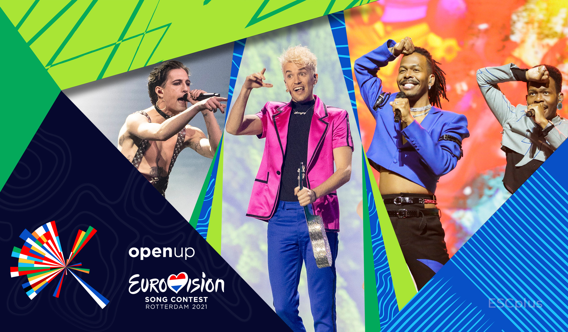 Eurovisión 2021: Presentadas oficialmente las actuaciones de Italia, Alemania y Países Bajos