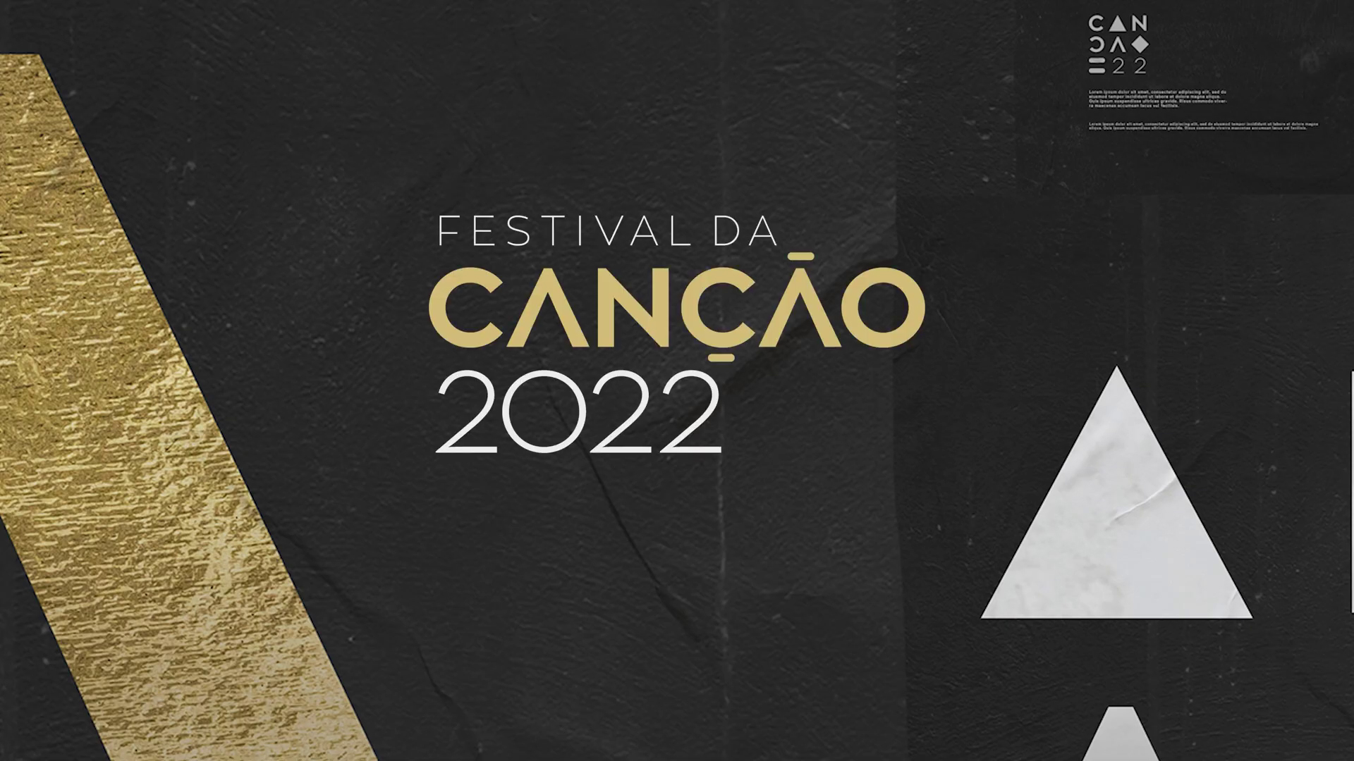 Desvelado el orden de actuación del Festival da Canção 2022