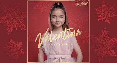 Valentina publica la versión navideña de su "J'Imagine"