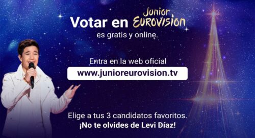 RTVE lanza la campaña #YoVotoALevi explicándonos como votar a España en Eurovisión Junior, ¡Únete a ella!
