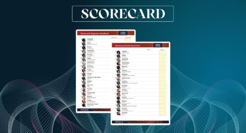 ¡Descarga la scorecard de la primera semifinal de Eurovisión 2022 y conviértete en un jurado profesional del concurso!