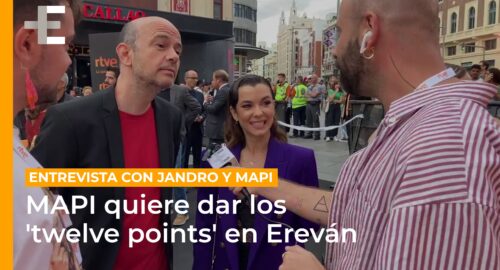 Jandro y Mapi: “Me encantaría dar los puntos de España en Eurovisión”