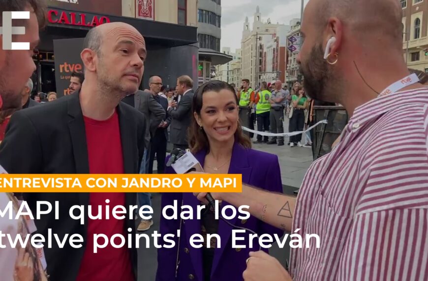Jandro y Mapi: “Me encantaría dar los puntos de España en Eurovisión”